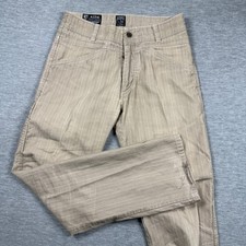 KUHL Pants Mens 32x32 Beige Crag Series Straight Leg Outdoor Hiking Work Trouser