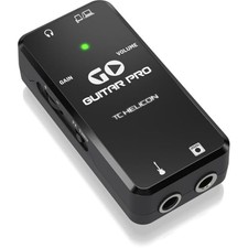 TC Helicon GO GUITAR PRO High-Definition Audio Interface Midas Preamp NEW