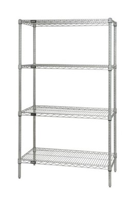 Quantum Storage Systems - WR63-2442P - Proform Wire 4 Shelf Unit