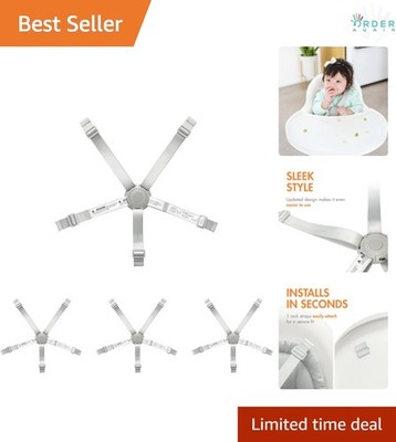 Highchair Safety Straps Replacement 5-Point Harness Fits Boon Grub Flair