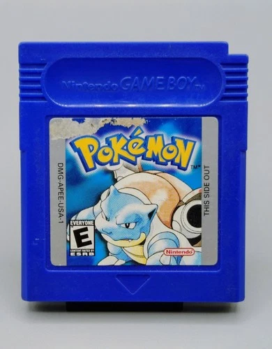 Pokemon Blue (Nintendo Game Boy, 1998) Authentic Saves! 24hr Ship
