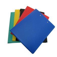 5-Pack Clamp Binder A4 File Folder with Double Strong Clip, Punchless Binder ...