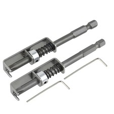 2 Pcs Spring-Loaded Screw Holder Bit, -Drop Screwdriver Bit, Single-Hand
