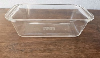 Pyrex 1.5 Qt Clear Glass Loaf Baking Dish 213 Vintage USA