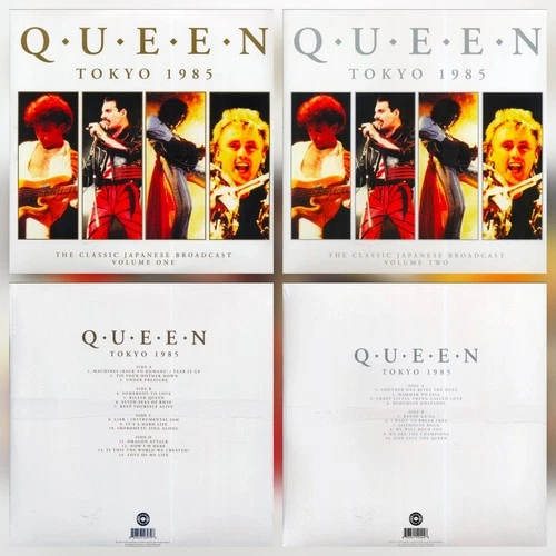 Queen - Tokyo 1985 Volume 1 & 2 - 2LP Red & Clear Vinyl LP