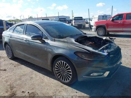 Driver Side View Mirror Power Removable Painted Cover Fits 15-17 FUSION 424394