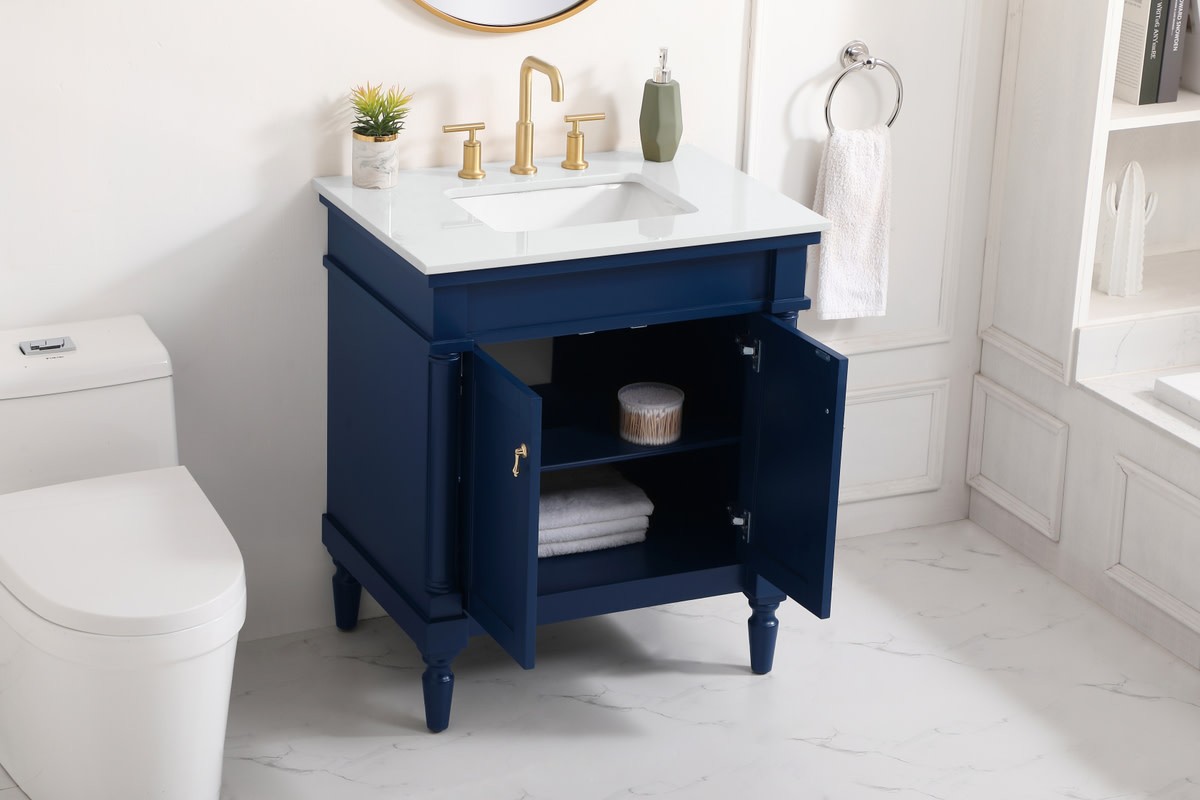 Elegant Lighting VF13030-VW Lexington 30" - Off White thumbnail 5