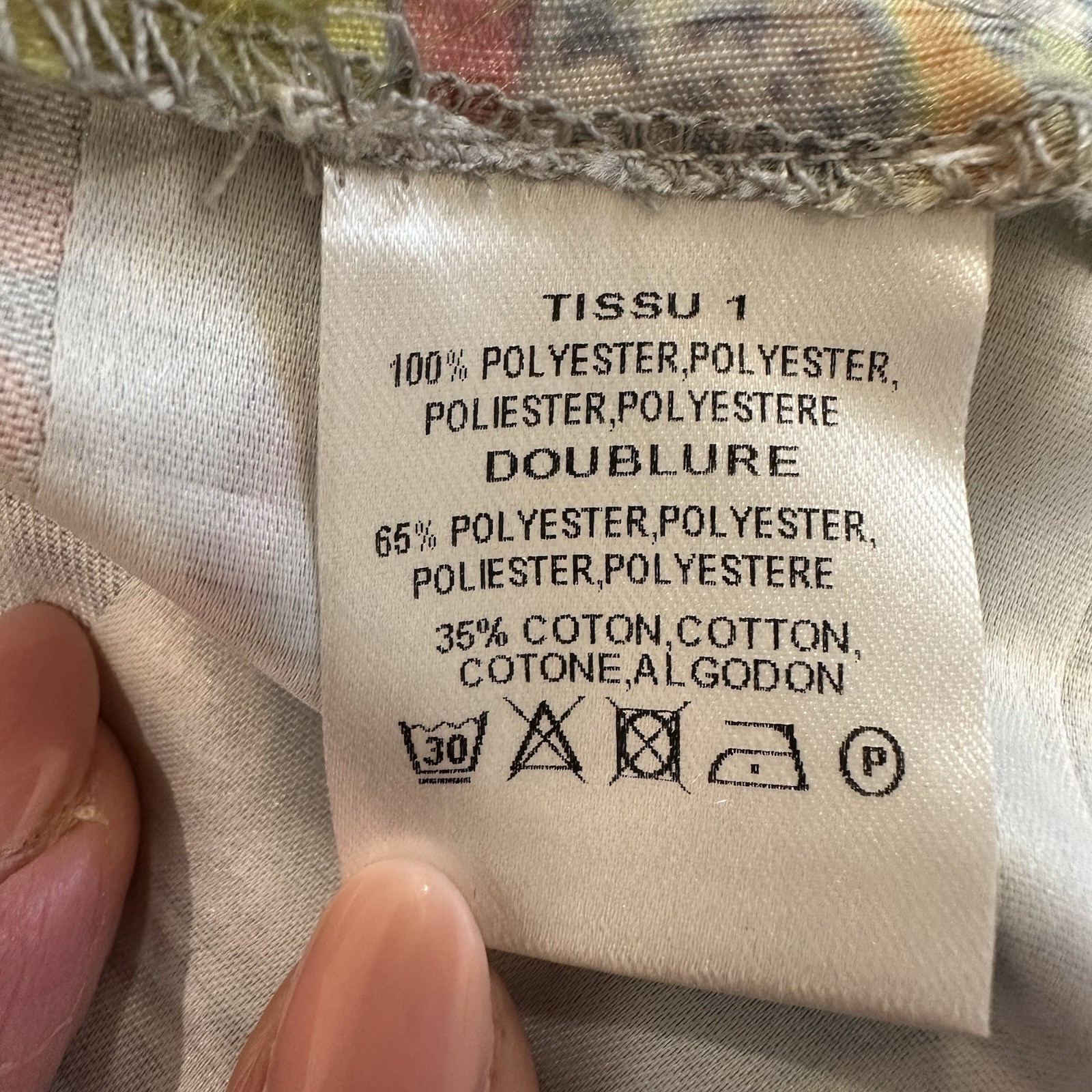 Rare French Aventures des Toiles sleeveless fringe Top size 42. FAB! image 10