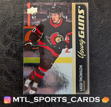 2021-22 Upper Deck #728 Lassi Thomson Young Guns Silver Foil Rookie