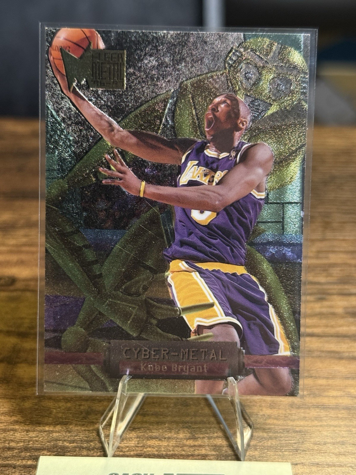 1996-97 Fleer Metal - Cyber-Metal Kobe Bryant #5 (RC)