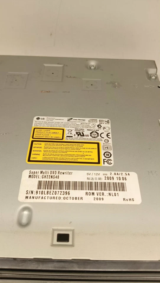 Masterizzatore  lettore SATA  Super Multi DVR Rewriter Disco CD Compact Disc - Immagine 4 di 4