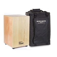 Cajon-Set Beginner Natur Esche Holz Matt Fini...