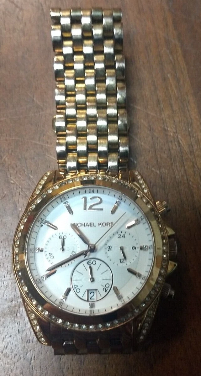 Mk5836 rose gold watch top