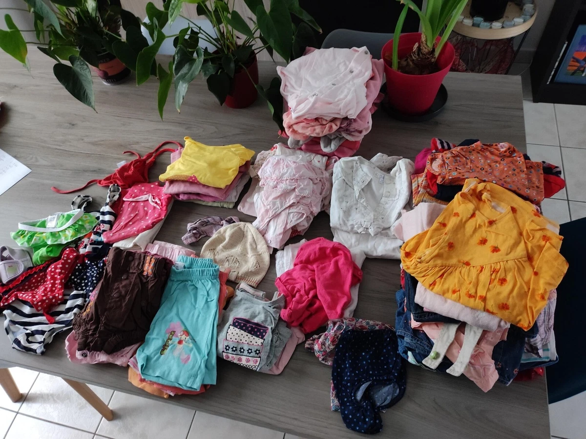 Lot vêtements bébé fille été 6 mois