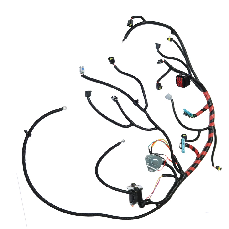 Arnés de cableado de motor diésel 7,3 L Super Duty para Ford F250 F350 F550 1999-01 EE. UU. Foto 2 de 4