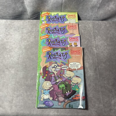 1990s Nickelodeon Rugrats Comic Adventures Volume 1 Lot # 6 7 8 10 Books