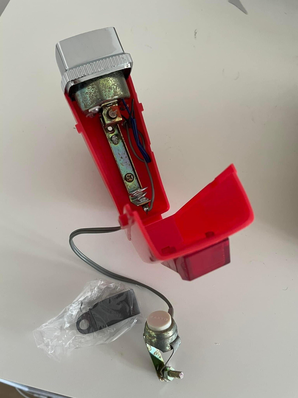 Vintage Sanyo Bicycle Horn, NOS, 1971 Malvern Star Dragster, Speedwell