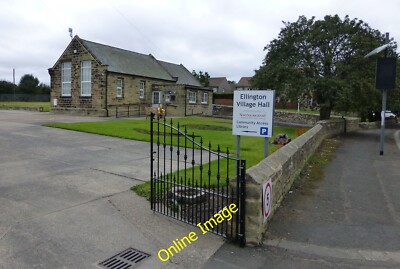 Foto 6x4 Ellington Village Hall Ellington\/NZ2791 und Zugang zur Gemeinde L c2014
