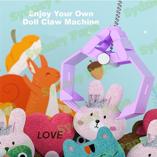 Mini Claw Machine Kids Arcade Doll & Candy Catch Grabber with Lights & Music AU - Picture 10 of 30