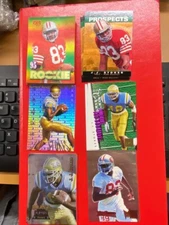 1990s WR J.J. Stokes ROOKIE Football 29 Card Lot San Francisco 49ers (.0167)