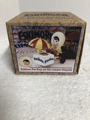 ESKIMO PIE BOY TRICYCLE ERTL H325 COLLECTIBLE FIGURINE TOY ICE CREAM DIE CAST