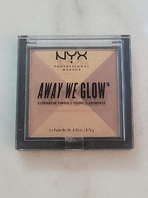 NYX  Away We Glow Illuminating Powder Shade Candlelit AWGIP03