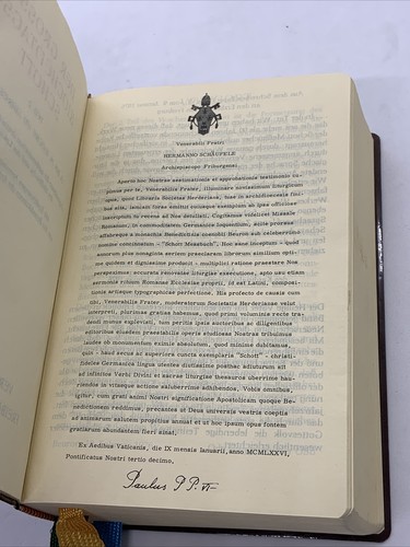 DER GROSSE WOCHENTAGS-SCHOTT, Teil 2 1976 German Text Missal 14th-34th Week - Picture 8 of 12