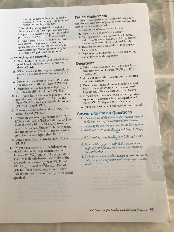 Abeka Chemistry Precision And Design Lab Manual Teacher Key - Image 4 of 4