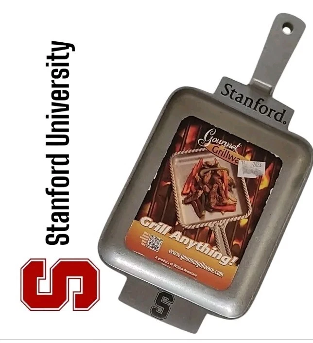 En muy buen estado Stanford University Wilton Armetale Sartén Chisporroteo Estufa/Sartén Parrilla Foto 2 de 4