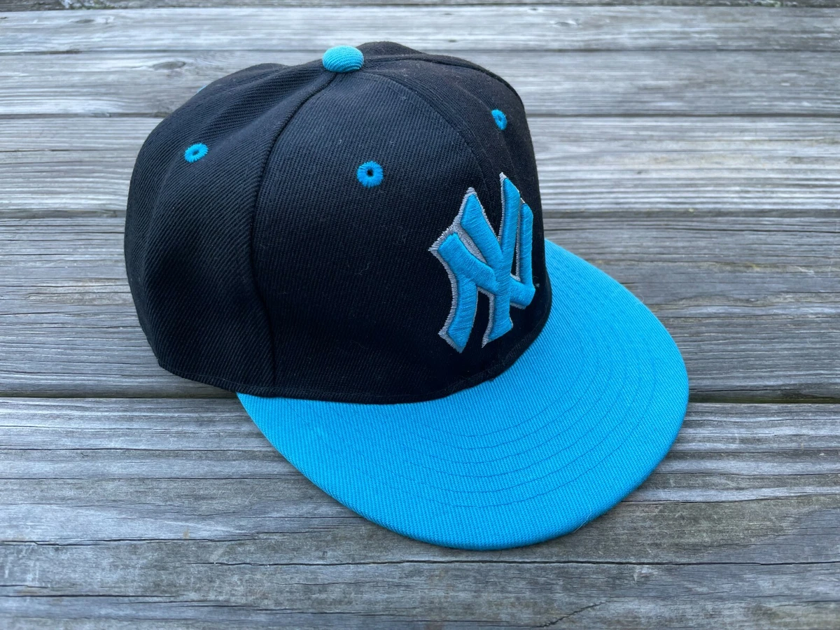 New York Hat Blue/Black NY Baseball Cap Size 56cm New