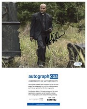 Seth Gilliam signed autographed ‘The Walking Dead’ 8x10 photo ‘Gabriel’ ACOA