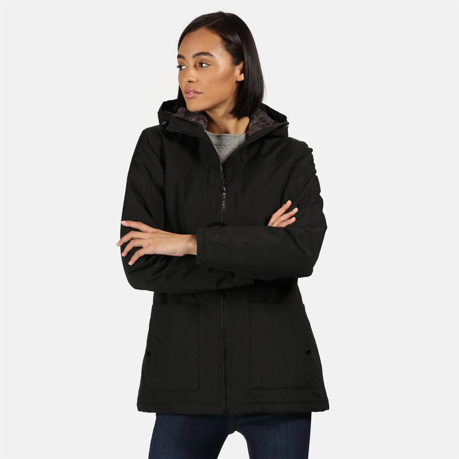Regatta Womens Bergonia II Insulated Waterproof Jacket Ladies Rain Coat RRP 90