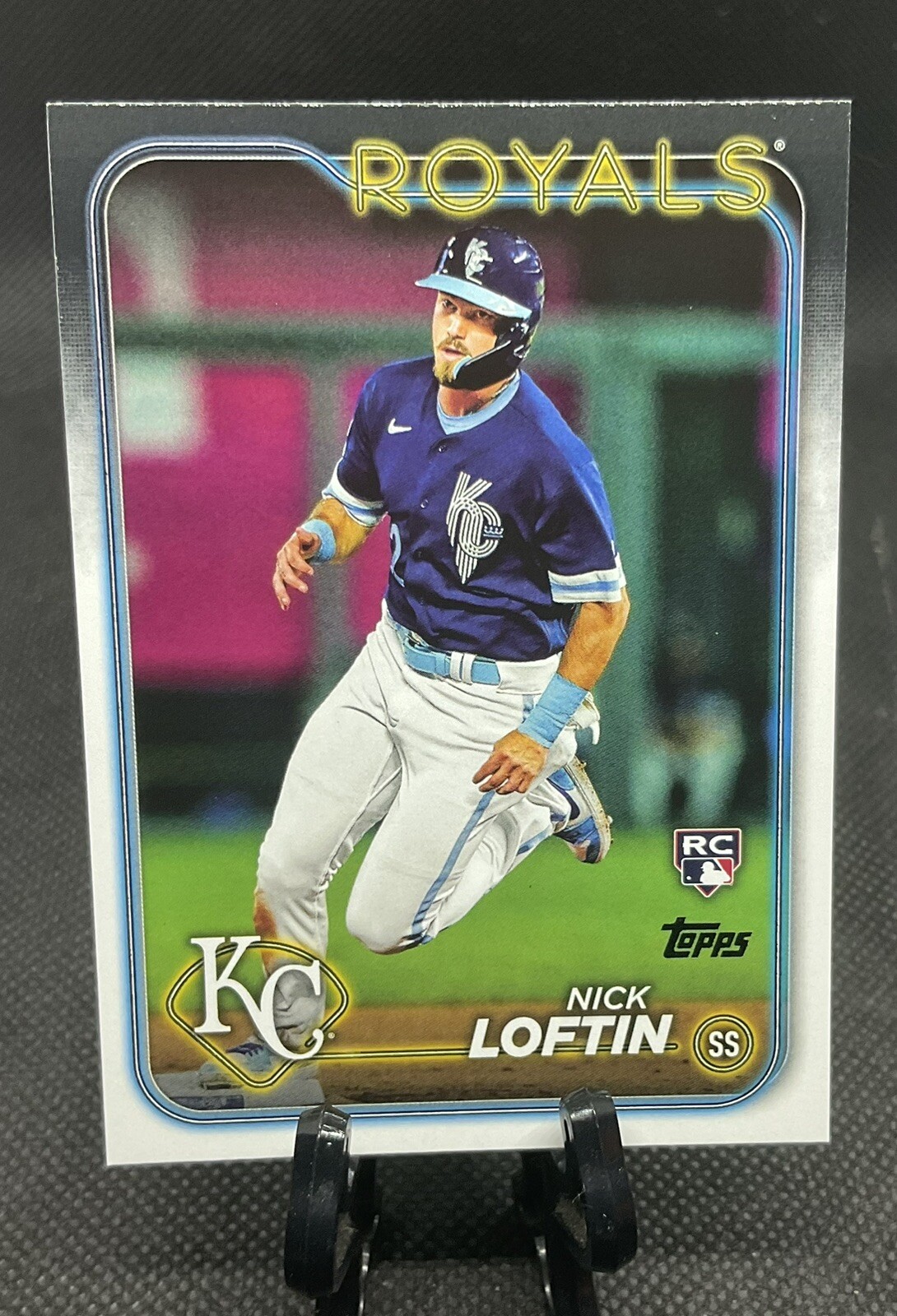 2024 Topps #506 Nick Loftin RC - Kansas City Royals