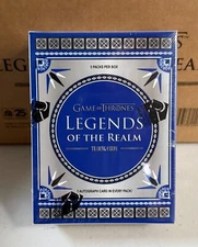 Rittenhouse Game of Thrones Legends of the Realm Sealed HOBBY BOX IN HAND