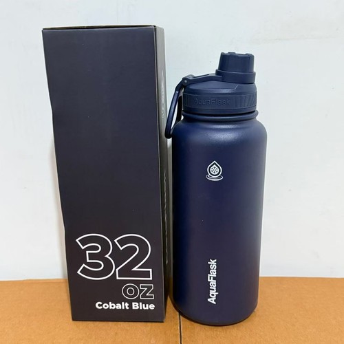 AquaFlask 32OZ 40OZ acero inoxidable aislado al vacío a prueba de fugas deportes - Imagen 11 de 43