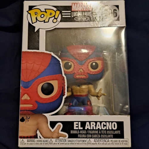 Funko POP! El Aracno - Spider-Man (Marvel Luchadores) Funko Pop!