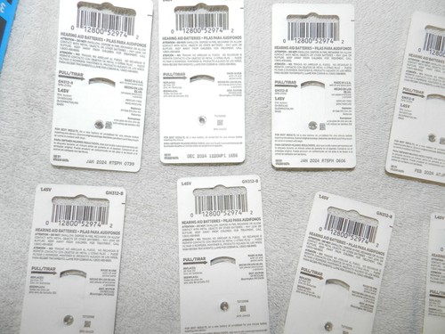 New Lot Of 18 GN Resound 312 1.45V Hearing Aid Batteries GN312-8 (205-Batteries) - Picture 6 of 8