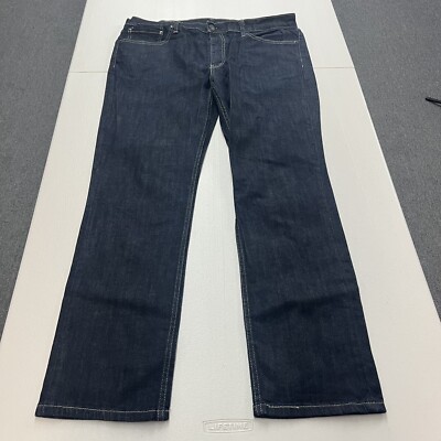 Vtg 2000s Dark Wash Levi Strauss Jeans Sz 38x32
