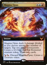 1x - Magma Opus - (extended art) - Strixhaven: School of Mages - NM MTG
