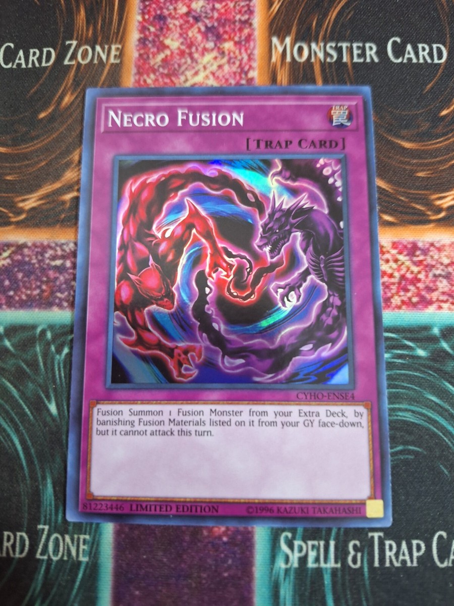 Yu-Gi-Oh! Necro Fusion – CYHO-ENSE4 Super Rare Limited Edition Aus Cybernetic Horizon
