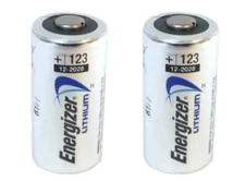 ENERGIZER CR123A CR123 CR 123 123A LITHIUM BATTERY X 2 EXP 2030