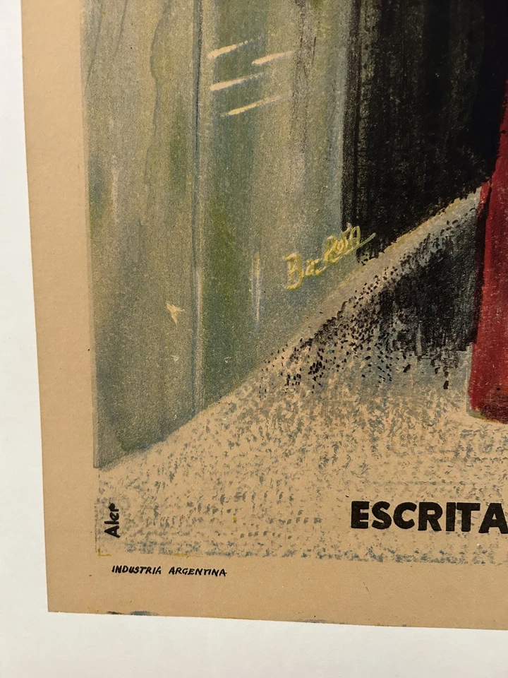 Charlie Chaplin: The Gold Rush (R-1940’s), Original Argentinian Movie Poster - Bild 4 von 4