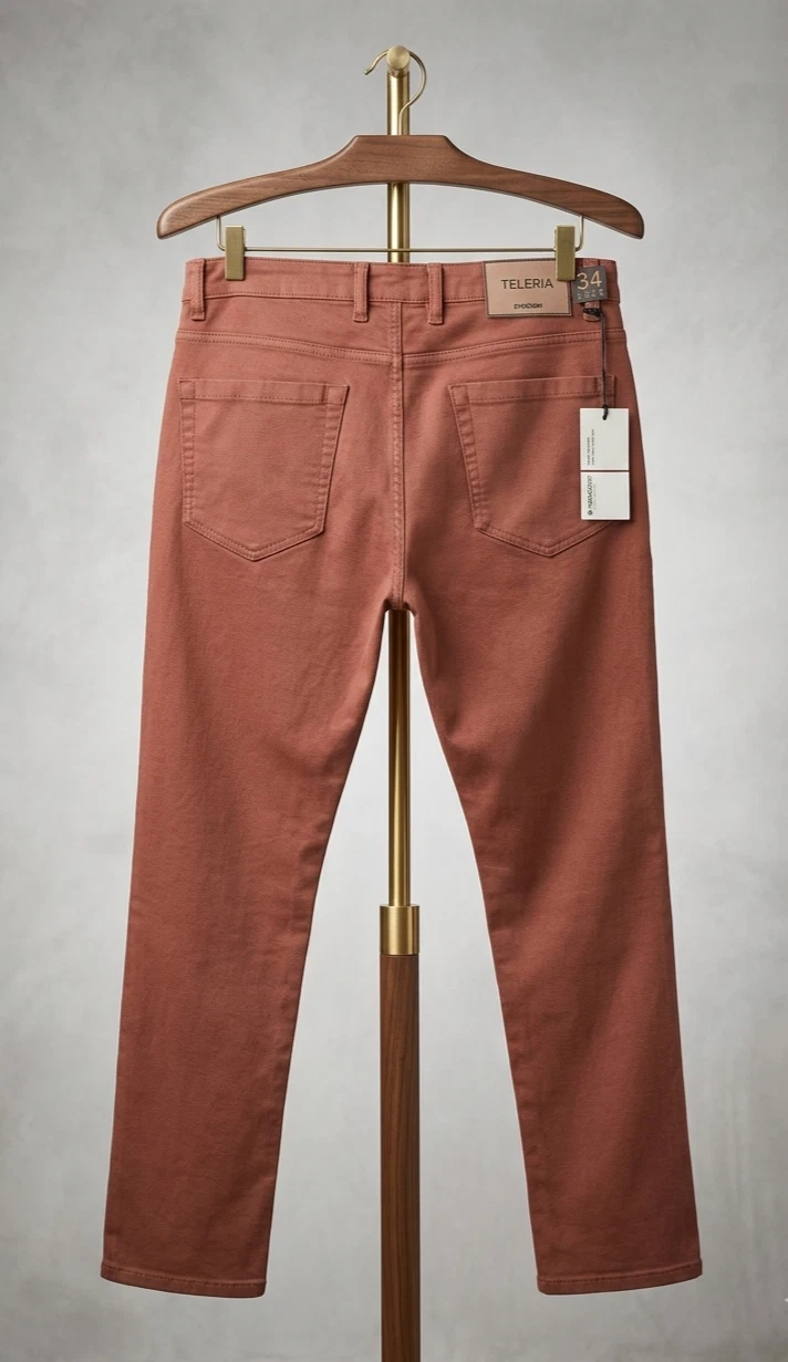 TELERIA ZED Chicago 19A Faded Red Jeans Moleskin Cotton Regular Fit 36 (EU 52)
Opens in a new window