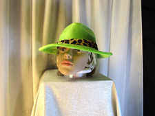 Hat Western Style w/Animal print Band 700-394