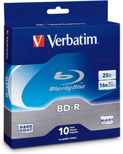 Verbatim Bd-r 25Gb 16X Blu-ray Recordable Media Disc - Spindle - 97238 Electr...