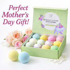 Mother s Day Spa Gift Set Bath Bombs for Mom Relaxation Self Care Gift Box
