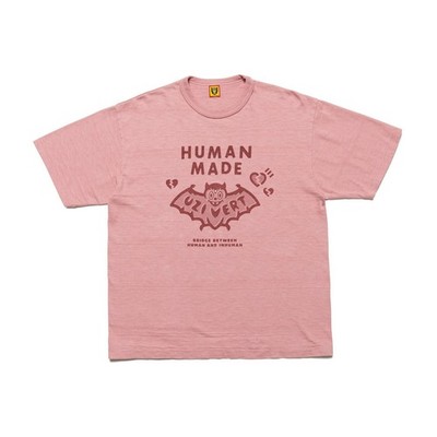 Human Made x Lil Uzi Vert Bat T-Shirt White Size Medium M Graphic Tee Rare