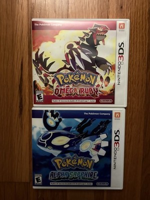 Pokémon Omega Ruby & Alpha Sapphire Nintendo 3DS, AUTHENTIC & TESTED (Complete!)