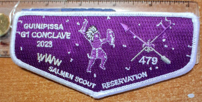 OA QUINIPISSA Lodge 479, Section G1 Conclave 2023, Salmen Scout Reservation