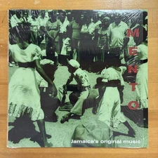 V.A MENTO Jamaica's Original Music LP EU 2021 Damaged Vinyl, Used